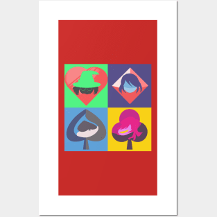 The Gang - Deltarune [Minimalist] Merchandise Posters and Art